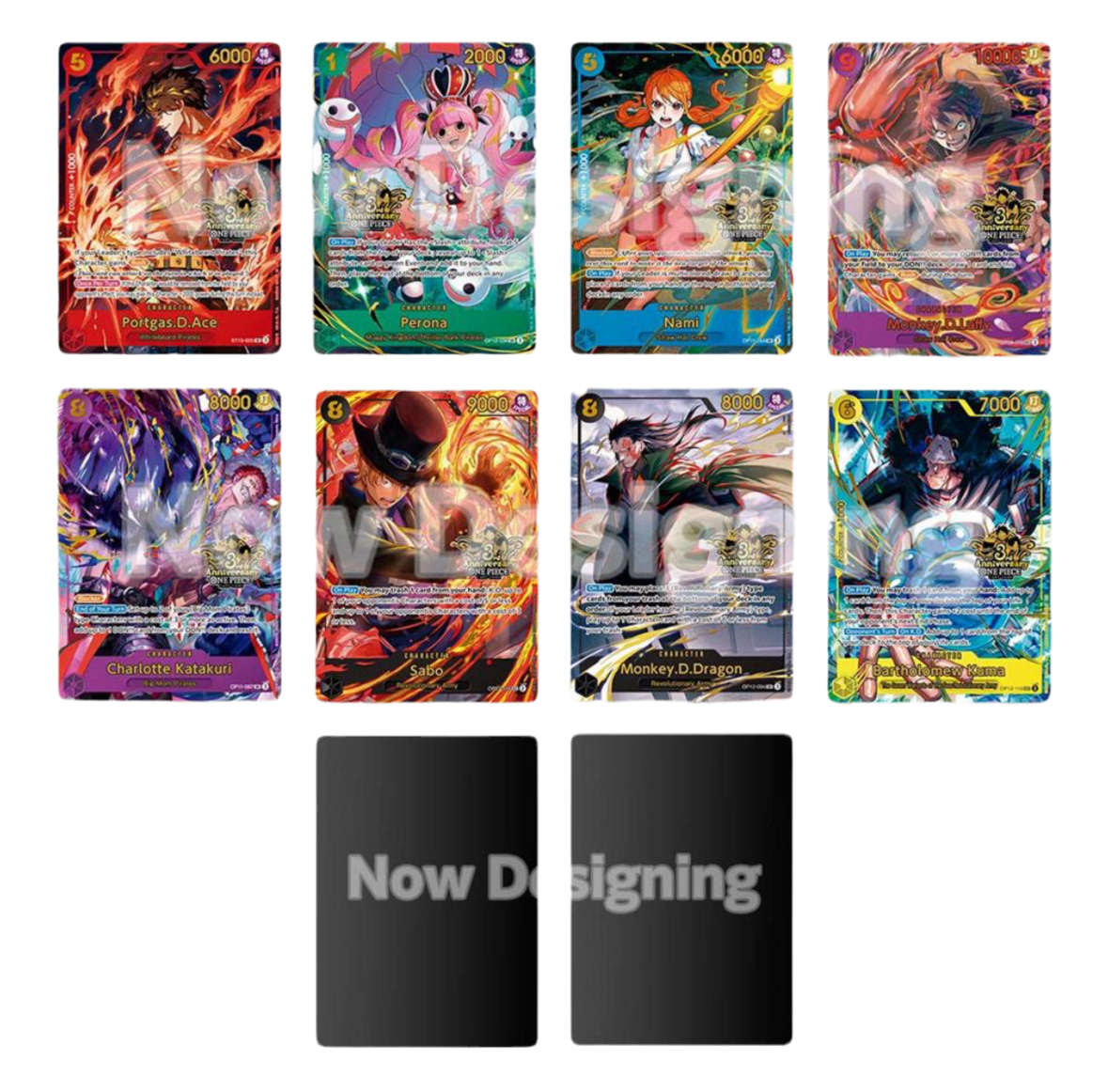 One Piece Card Game Japanese 3rd Anniversary
Set - Englisch