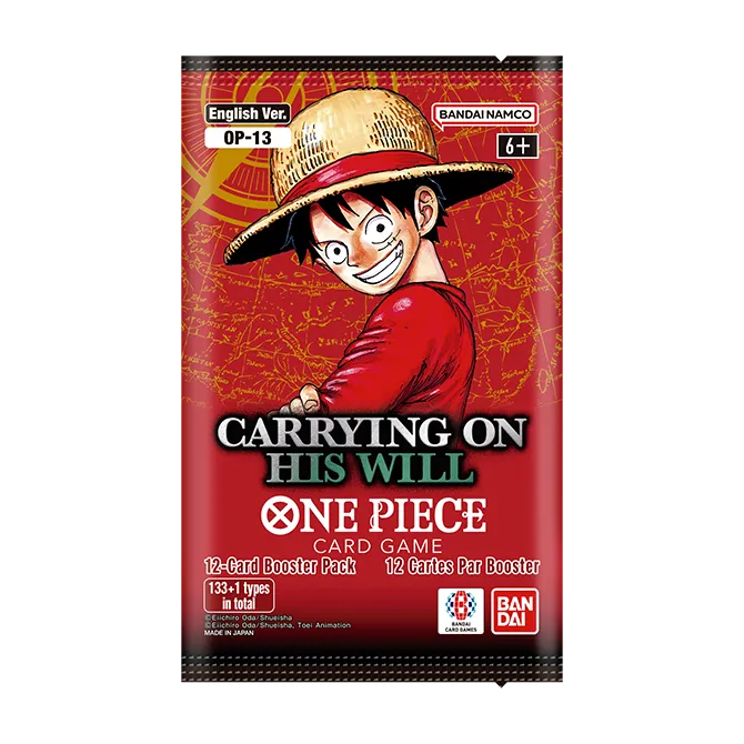 One Piece Card Game - OP-13 - Booster Display - Carrying on his will - [ENG]