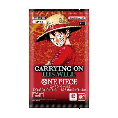 One Piece Card Game - OP-13 - Booster Display - Carrying on his will - [ENG]