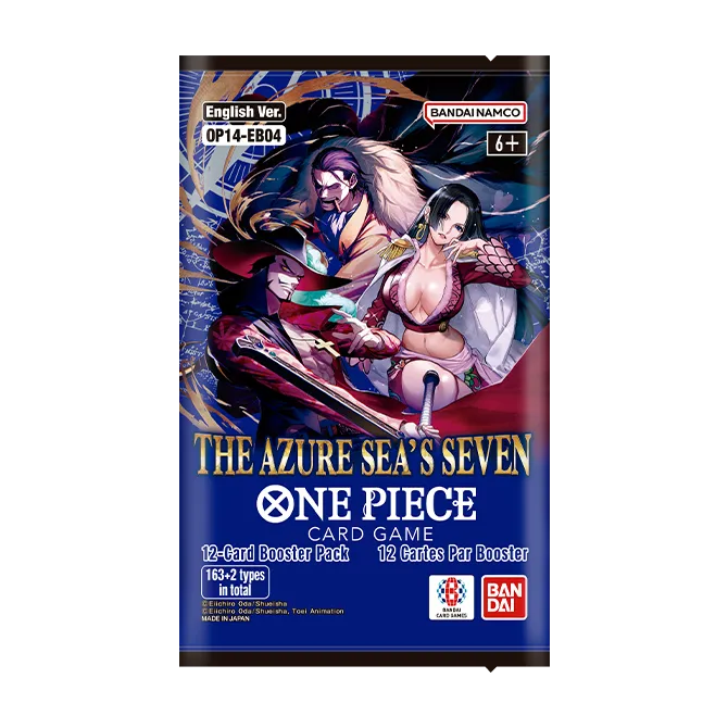 One Piece Card Game - OP14-EB04 - Booster Display -The Azure Sea's Seven- [ENG]