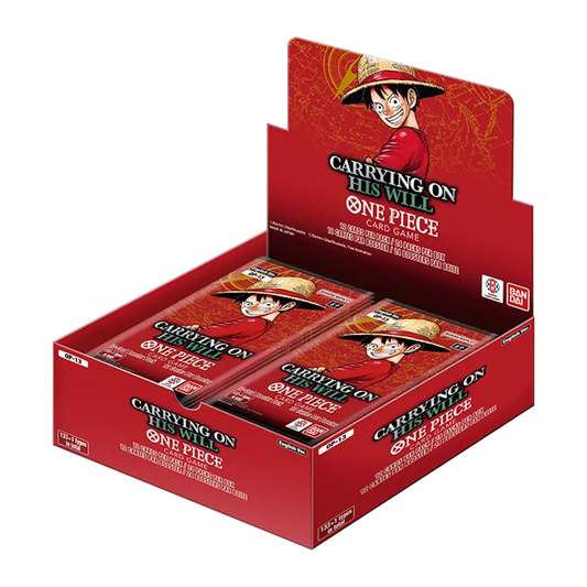 One Piece Card Game - OP-13 - Booster Display - Carrying on his will - [ENG]