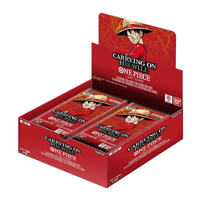 One Piece Card Game - OP-13 - Booster Display - Carrying on his will - [ENG]