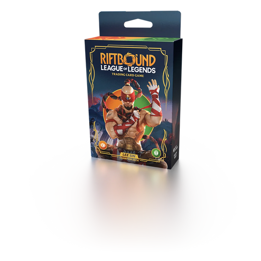 Riftbound League of Legends TCG Origins Champion Deck Lee Sin Englisch