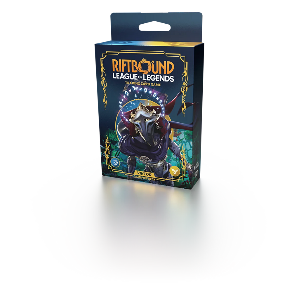 Riftbound League of Legends TCG Origins Champion Deck Viktor Englisch