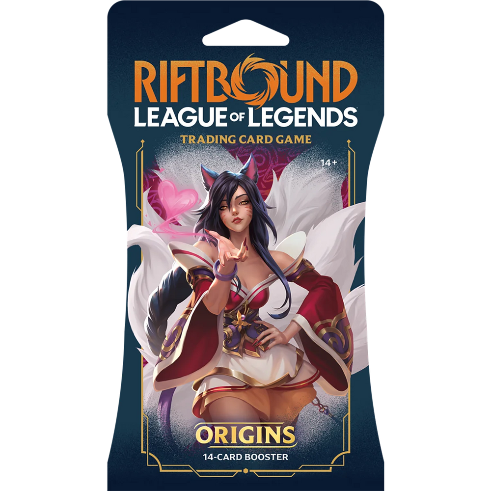 Riftbound League of Legends - Set One Origins Sleeved Booster - Englisch